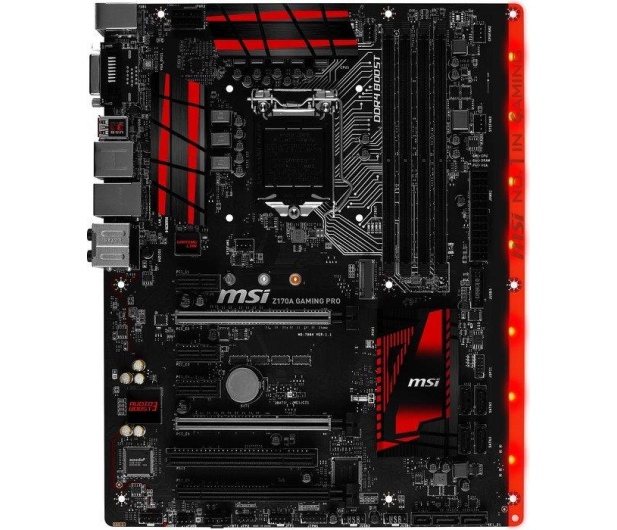MSI Z170A GAMING PRO (Z170 3xPCI-E DDR4) - 253774 - zdjęcie 2